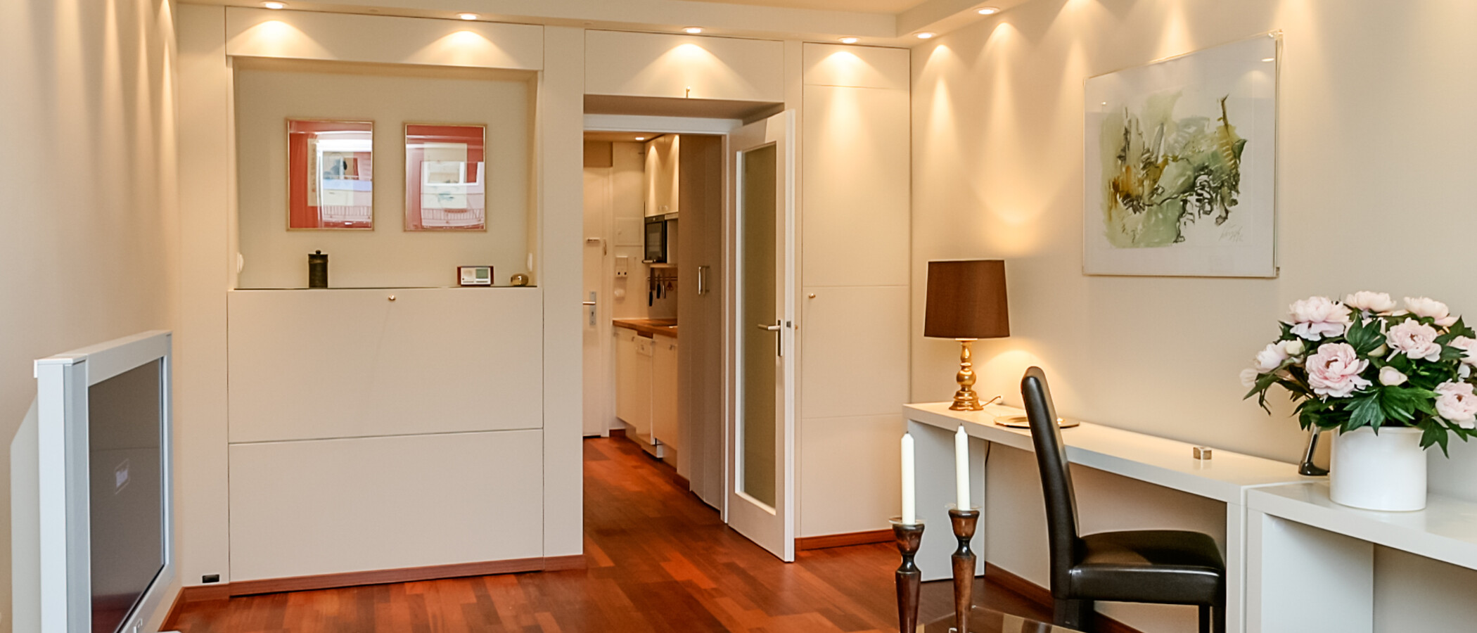 Apartment München Schwabing (links der Leopoldstraße) 02 Wohnen 2333