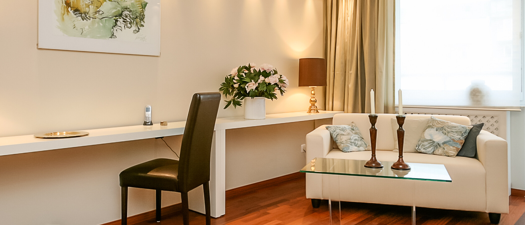 Apartment München Schwabing (links der Leopoldstraße) 04 Wohnen 2333