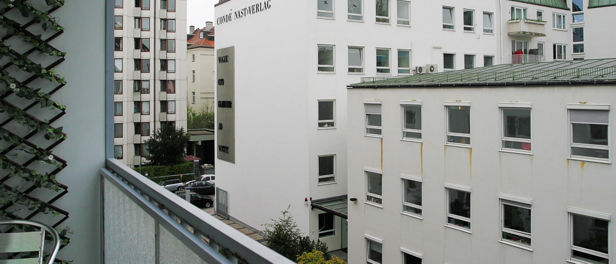 Apartment München Schwabing (links der Leopoldstraße) 04 Balkon 2333