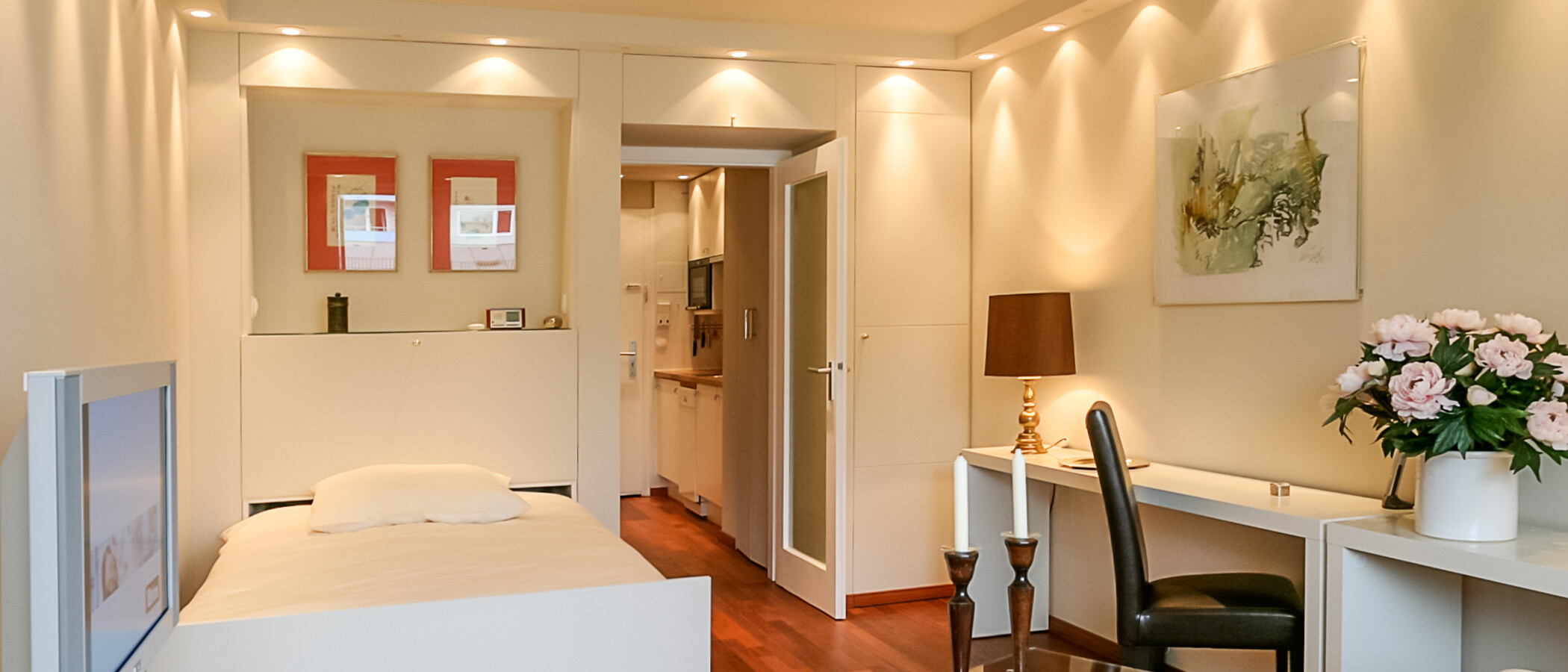 Apartment München Schwabing (links der Leopoldstraße) 02 Schlafen 2333