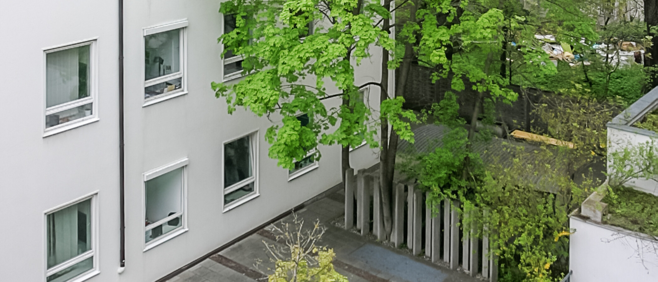 Apartment München Schwabing (links der Leopoldstraße) 01 Aussicht 2333