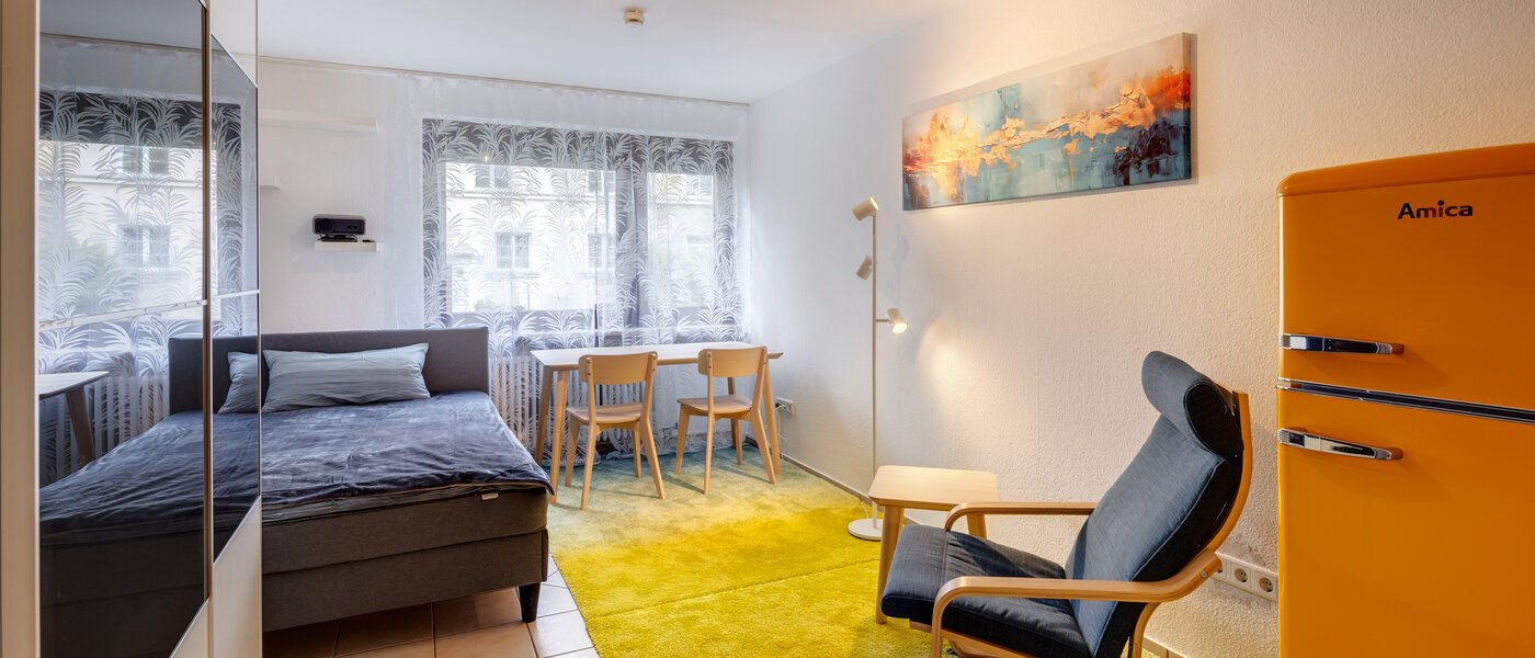 Apartment München Sendling 01 Wohnbereich 2343