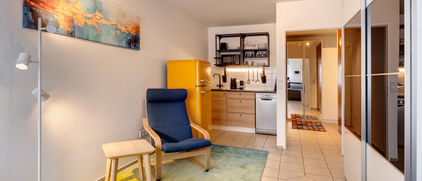 Apartment München Sendling 02 Wohnbereich 2343