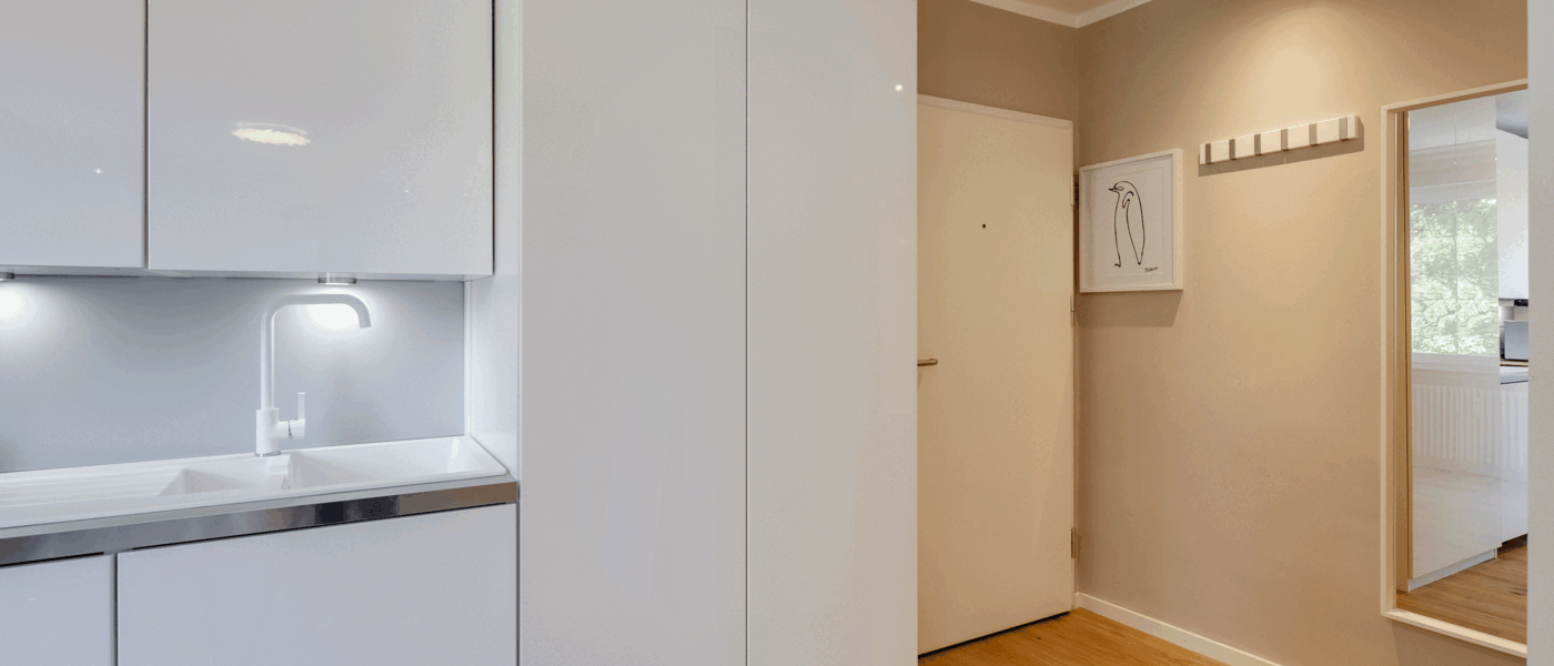 Wohnung München Schwabing (links der Leopoldstraße) 02 Küche 2407