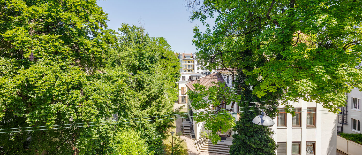Wohnung München Schwabing (links der Leopoldstraße) 01 Aussicht 2407