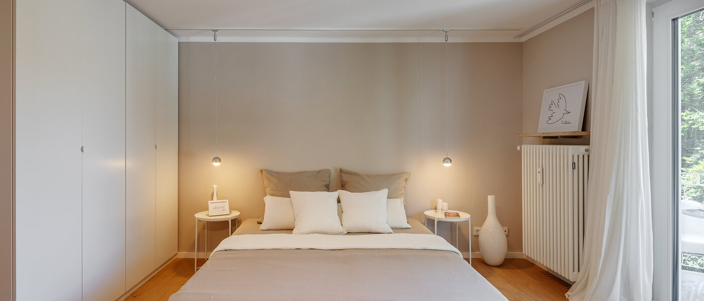 Wohnung München Schwabing (links der Leopoldstraße) 03 Schlafzimmer 2407