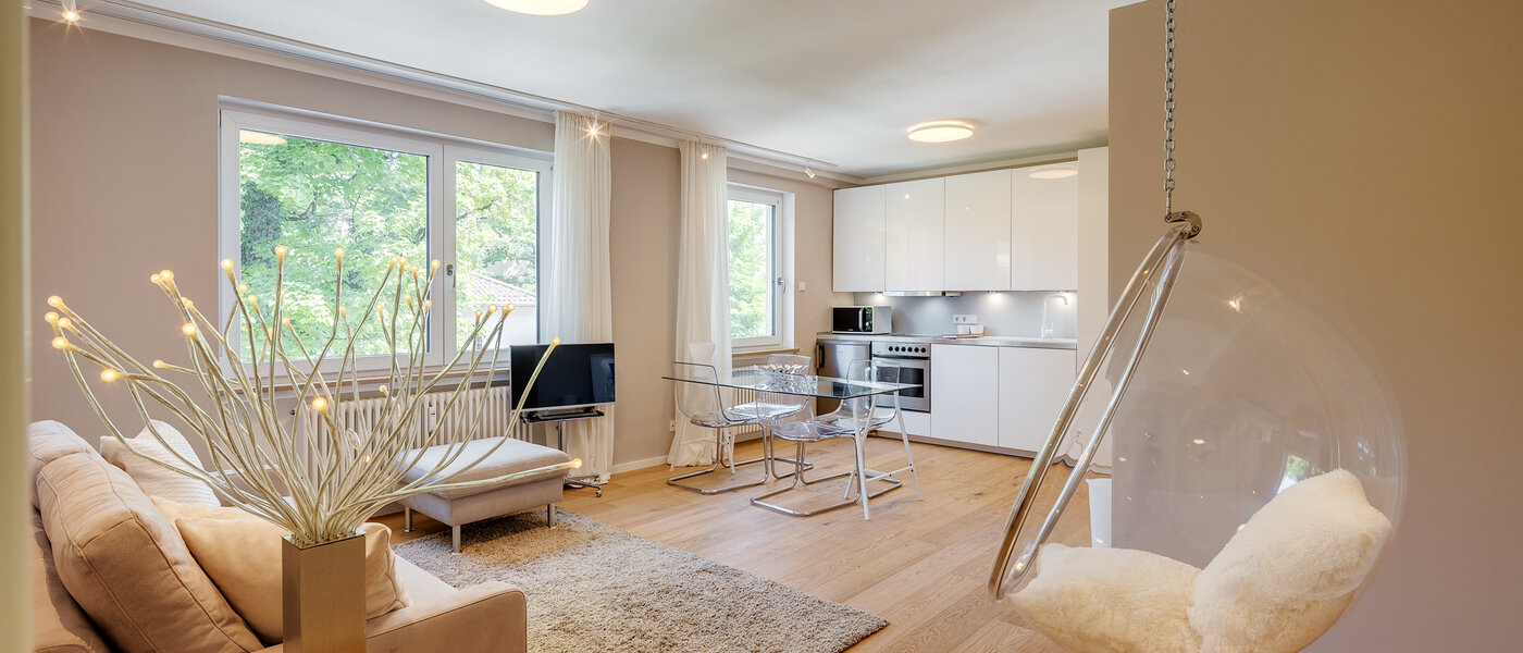 Wohnung München Schwabing (links der Leopoldstraße) 01 Wohnbereich 2407