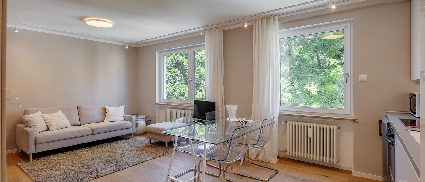 Wohnung München Schwabing (links der Leopoldstraße) 02 Wohnbereich 2407