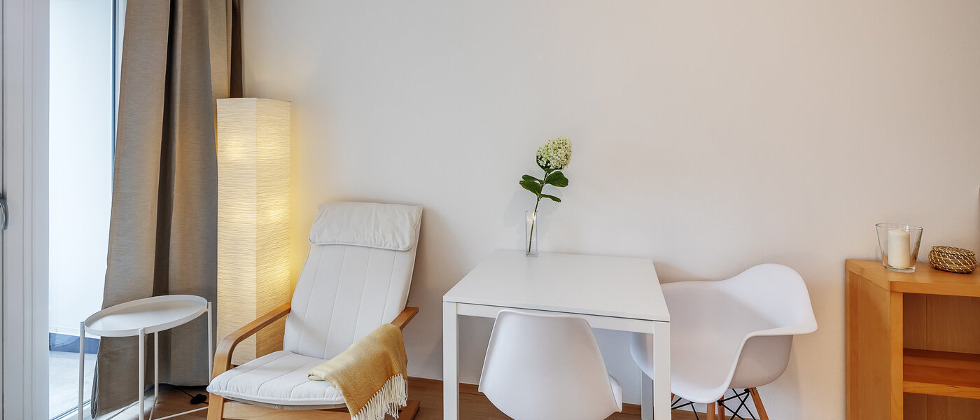 Apartment München Isarvorstadt 03 Wohnbereich 2543