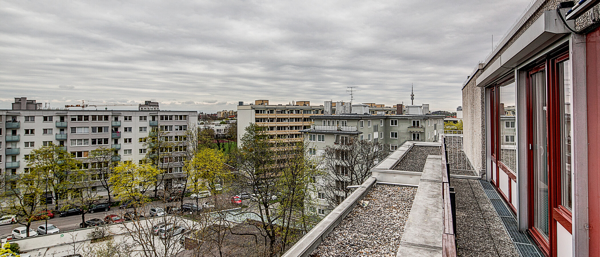 Dachterrassenwohnung München Maxvorstadt 03 Terrasse 255