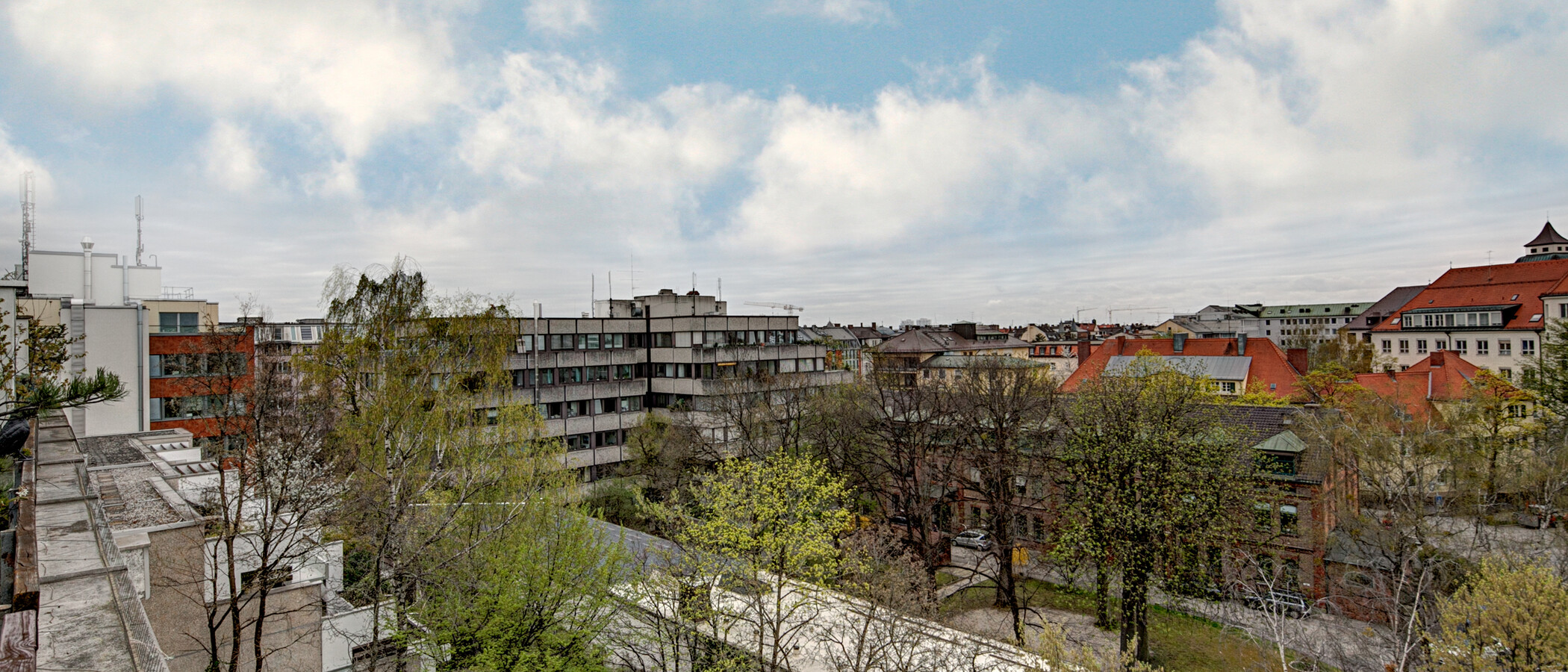 Dachterrassenwohnung München Maxvorstadt 02 Aussicht 255