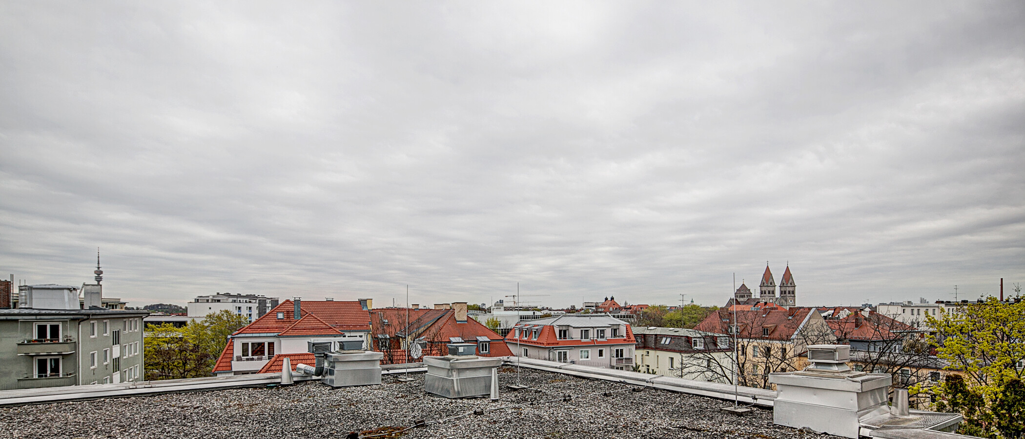 Dachterrassenwohnung München Maxvorstadt 03 Aussicht 255