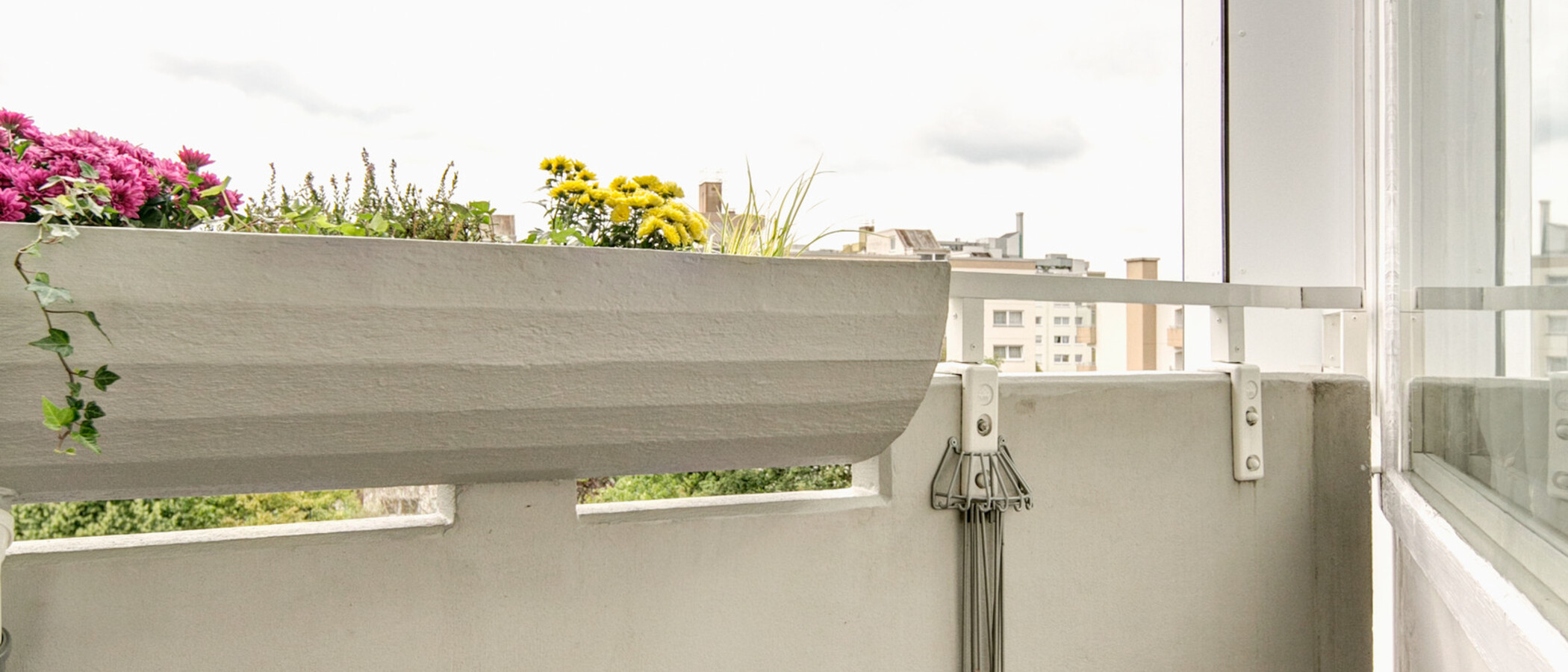 Apartment München Westkreuz 02 Balkon 2598