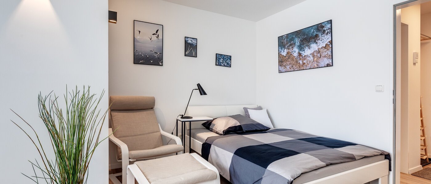 Apartment München Milbertshofen 01 Schlafbereich 2619