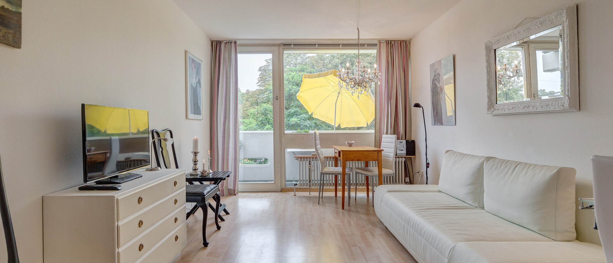 Apartment München Schwabing (links der Leopoldstraße) 02 Wohnen 2684