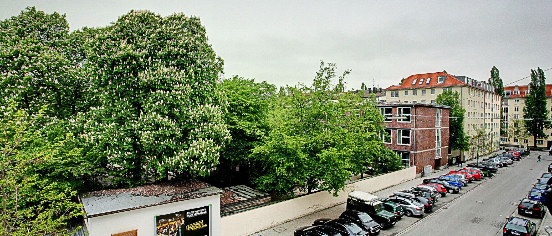 Apartment München Schwabing (links der Leopoldstraße) 01 Aussicht 2684