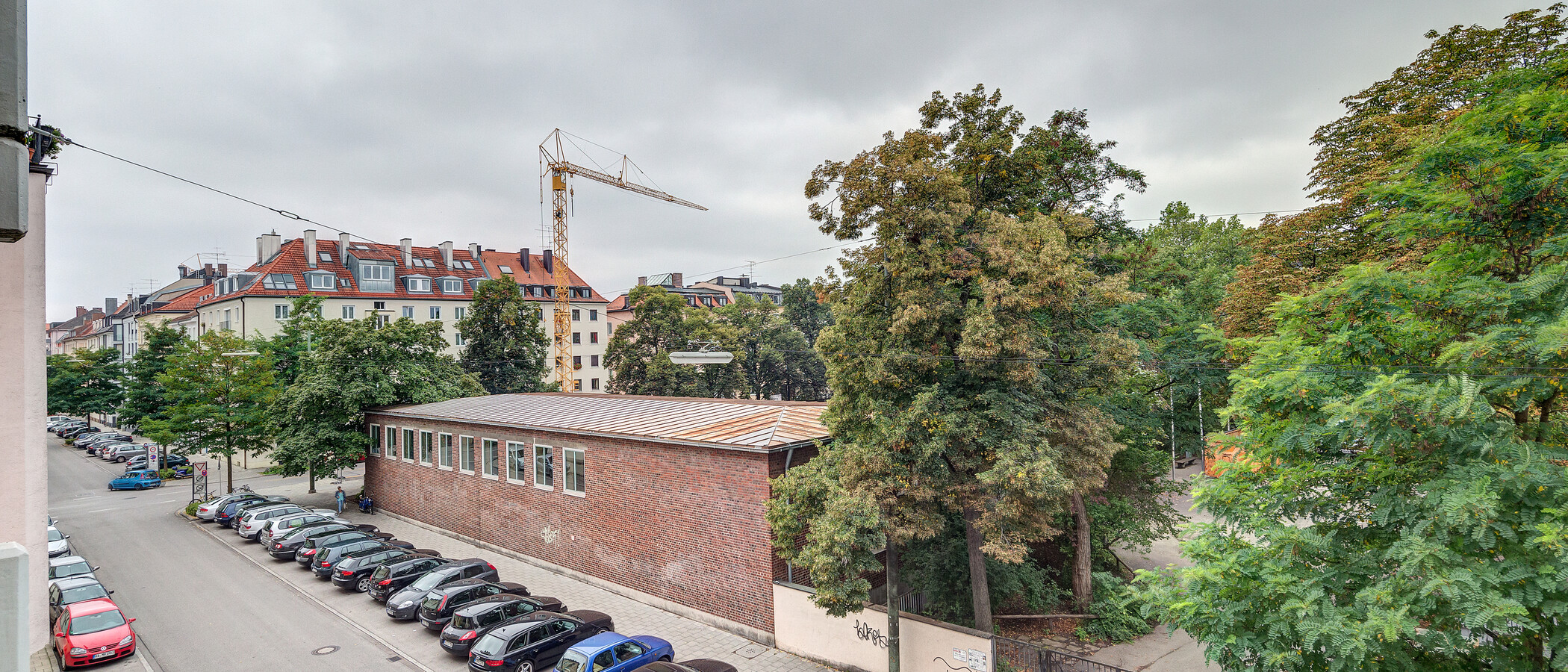 Apartment München Schwabing (links der Leopoldstraße) 02 Aussicht 2684