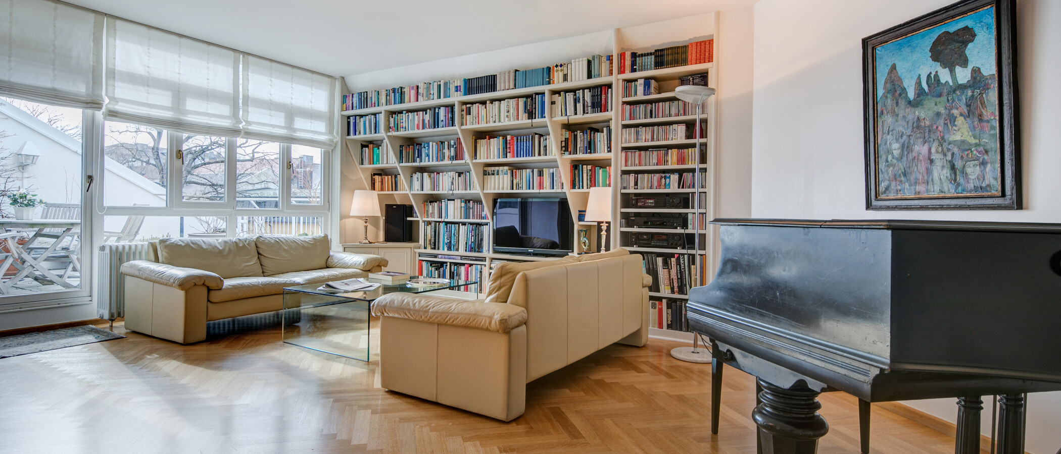Dachterrassenwohnung München Schwabing (rechts der Leopoldstraße) 02 Wohnen 2693