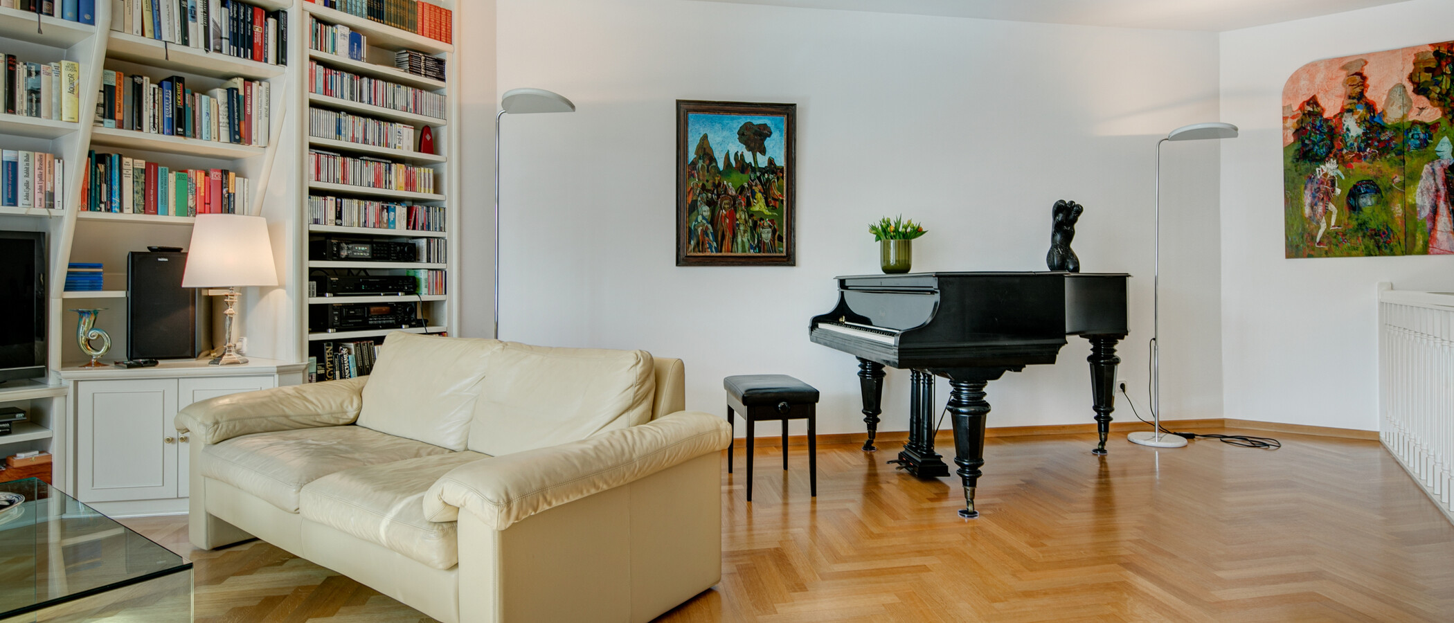 Dachterrassenwohnung München Schwabing (rechts der Leopoldstraße) 03 Wohnen 2693