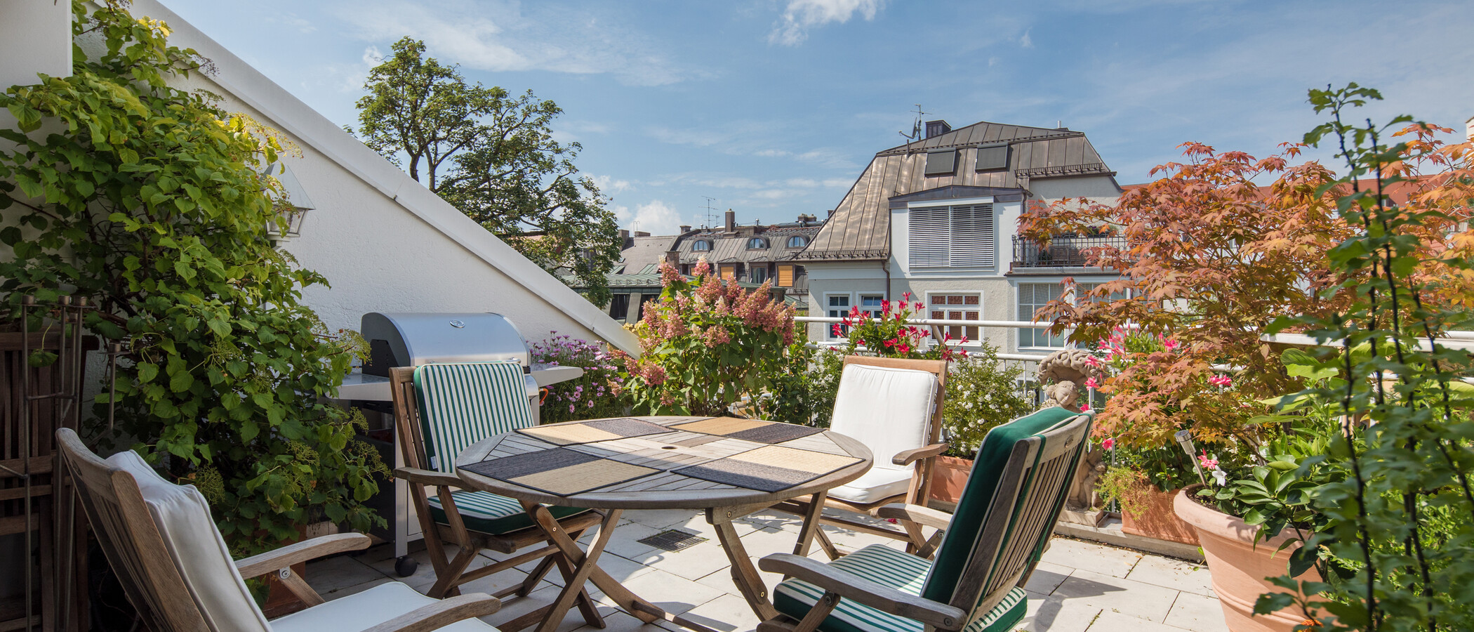 Dachterrassenwohnung München Schwabing (rechts der Leopoldstraße) 01 Terrasse 2693