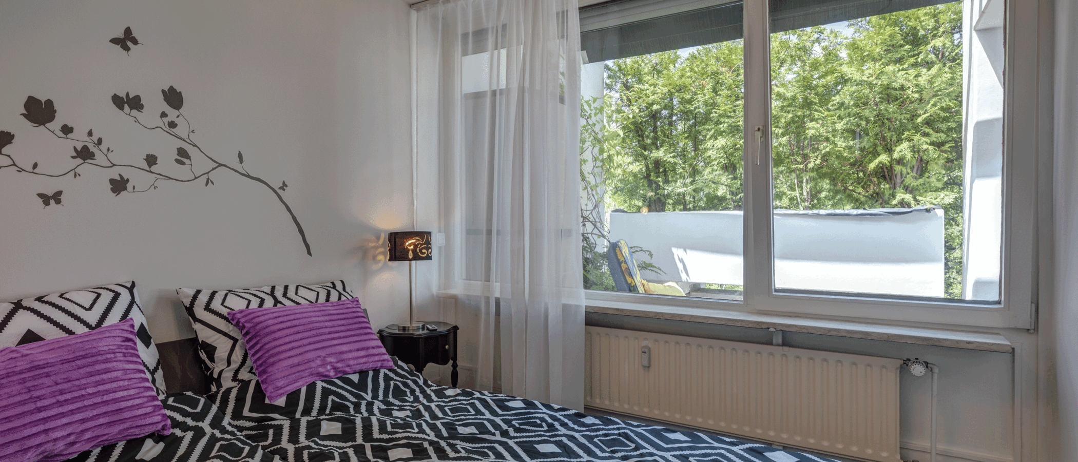 Dachterrassenwohnung München Neuhausen 01 Schlafzimmer 2774