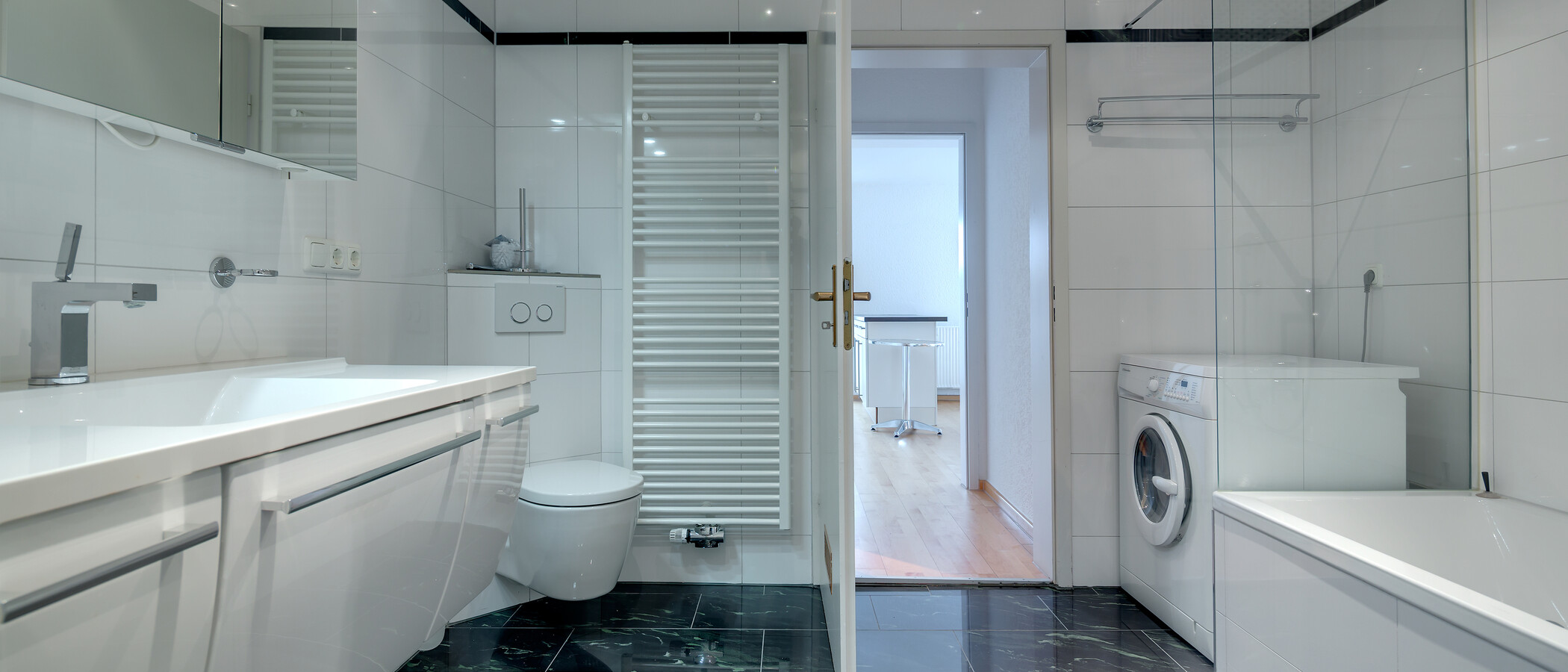 Dachterrassenwohnung München Lehel 03 Badezimmer 2849
