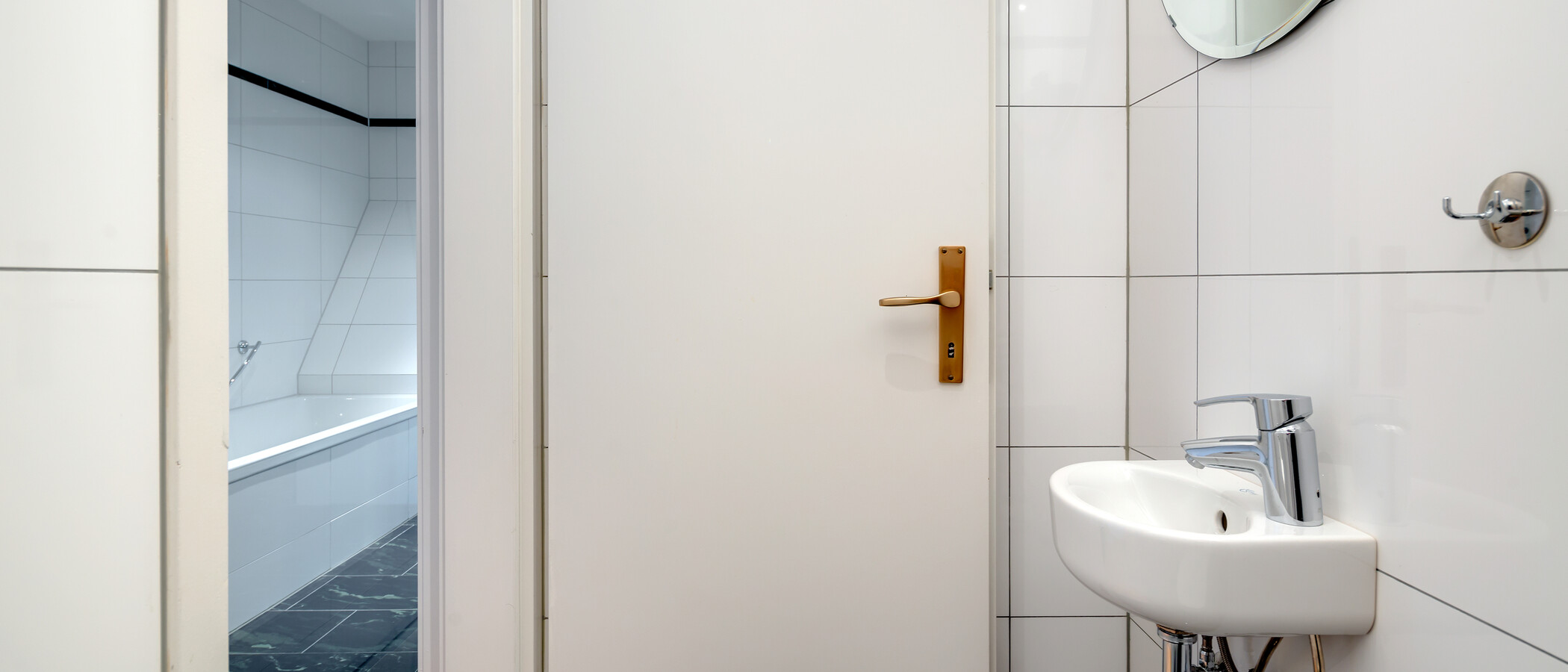 Dachterrassenwohnung München Lehel 02 Gäste-WC 2849
