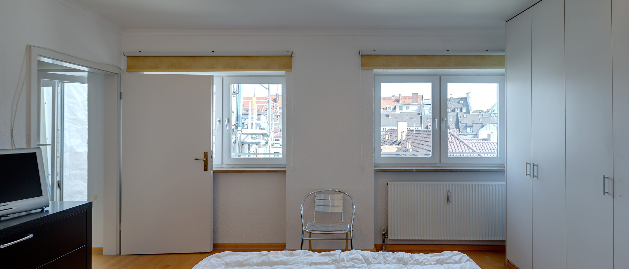 Dachterrassenwohnung München Lehel 03 Schlafzimmer 2849
