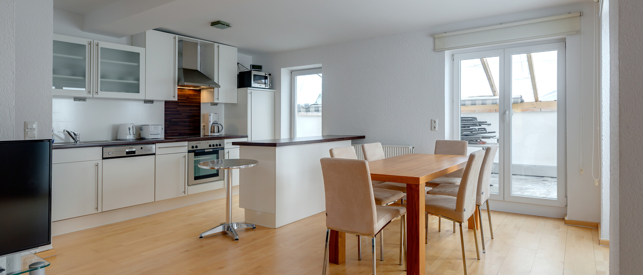 Dachterrassenwohnung München Lehel 05 Wohnbereich 2849