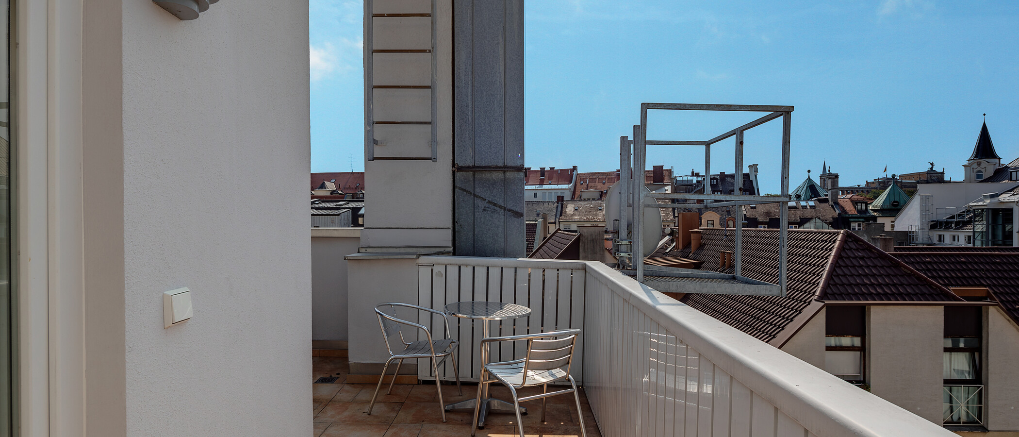 Dachterrassenwohnung München Lehel 03 Dachterrasse 2849