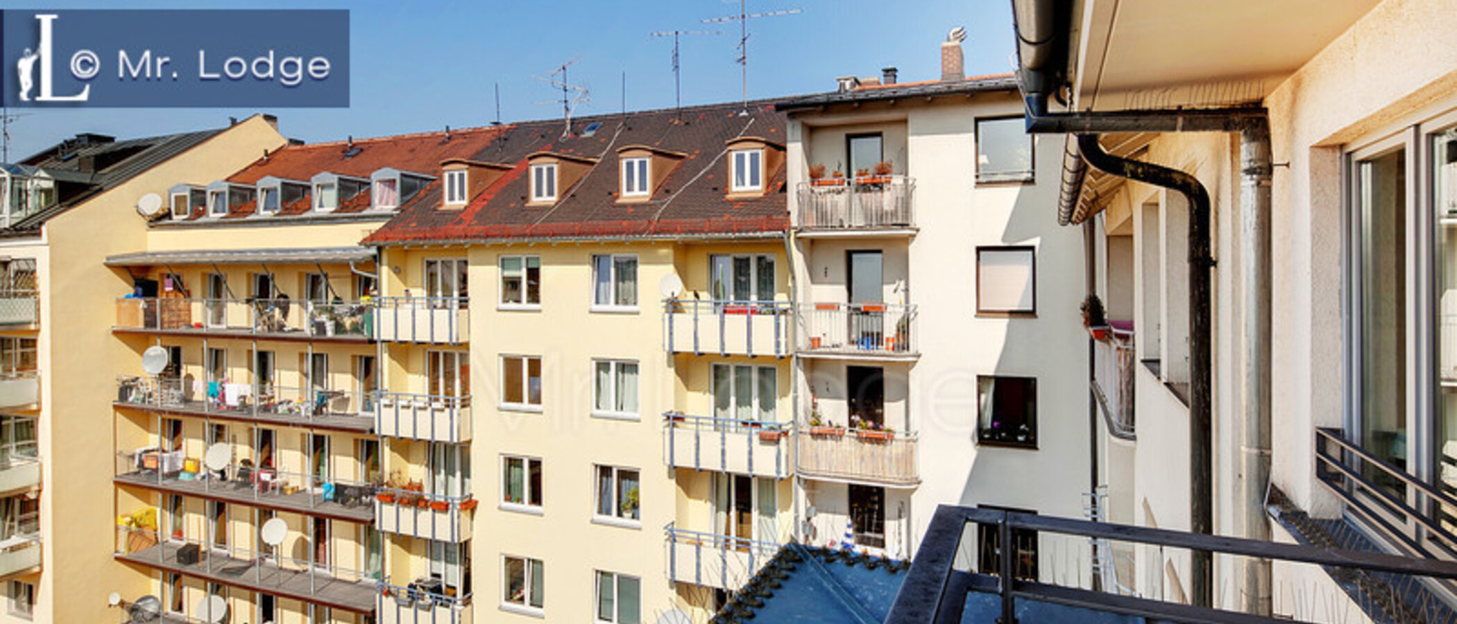 Wohnung München Maxvorstadt - Museumsviertel 02 Aussicht 2853