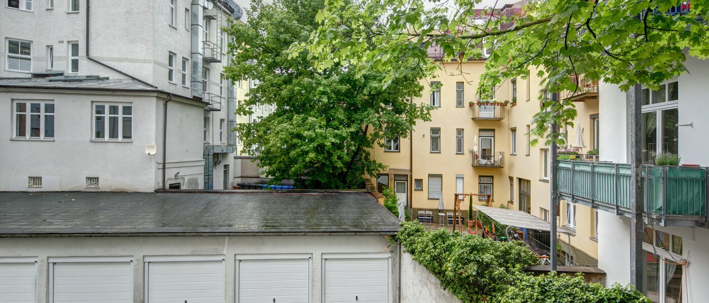Wohnung München Schwabing-Nord (zw. Leopoldstraße & Englischen Garten) 01 Aussicht 3091