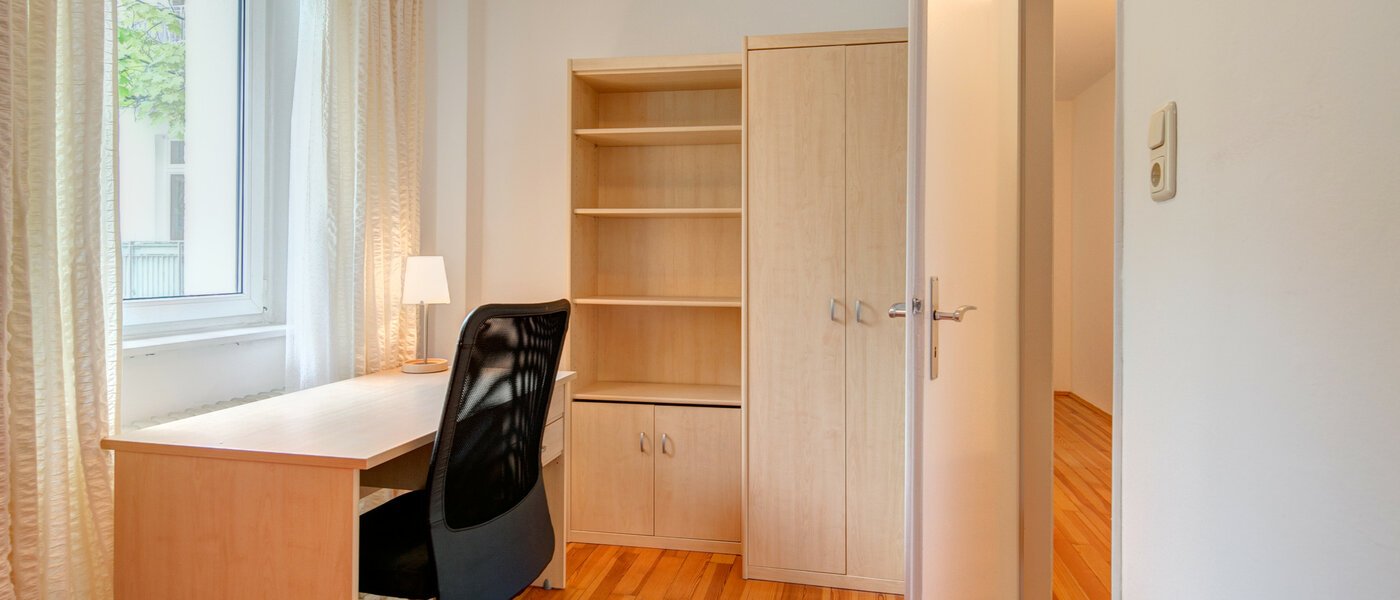 Wohnung München Schwabing-Nord (zw. Leopoldstraße & Englischen Garten) 01 Arbeits-/Gästezimmer 3091