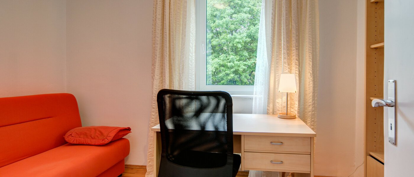 Wohnung München Schwabing-Nord (zw. Leopoldstraße & Englischen Garten) 02 Arbeits-/Gästezimmer 3091