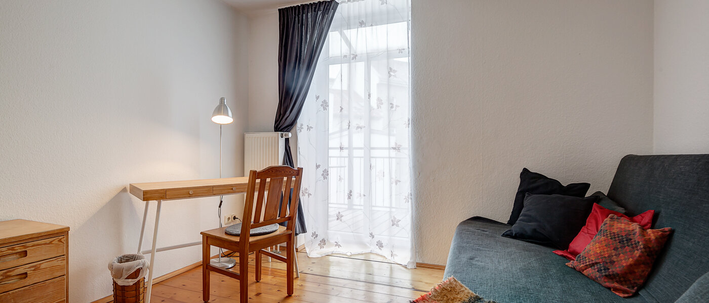 Dachgeschosswohnung München Zentrum 01 Gästezimmer 3130