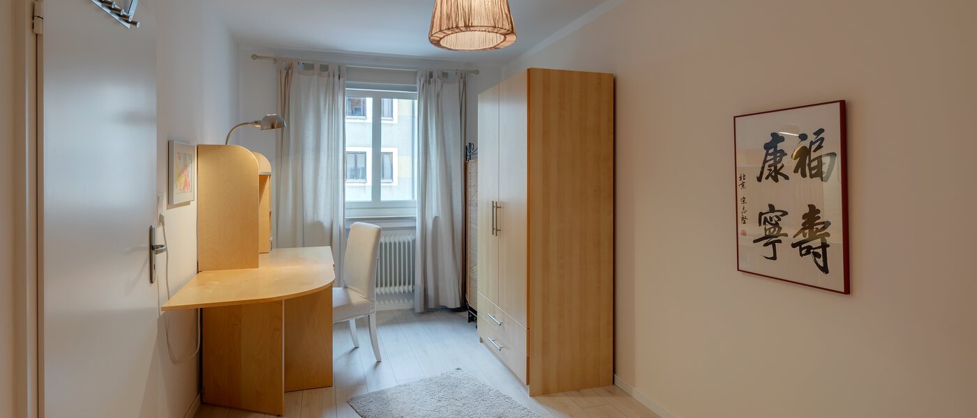 Wohnung München Schwabing (links der Leopoldstraße) 03 Schlafzimmer 3177