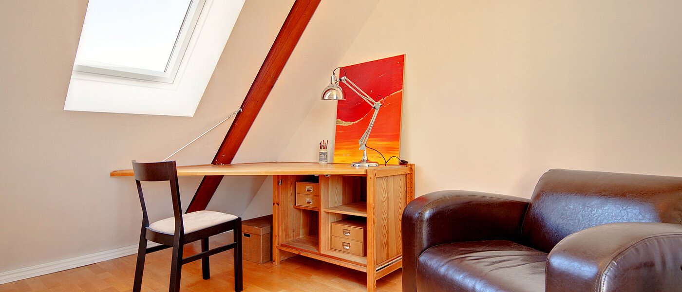 Maisonettewohnung München Haidhausen 01 Arbeitszimmer 3184