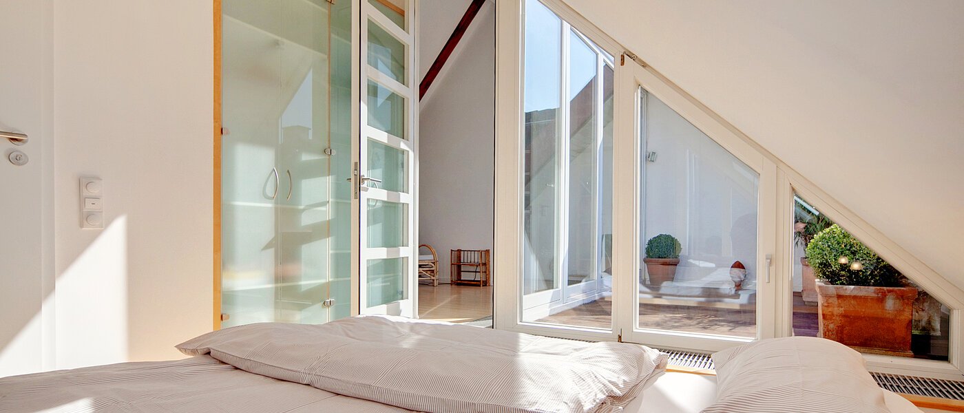 Maisonettewohnung München Haidhausen 01 2. Schlafzimmer	 3184