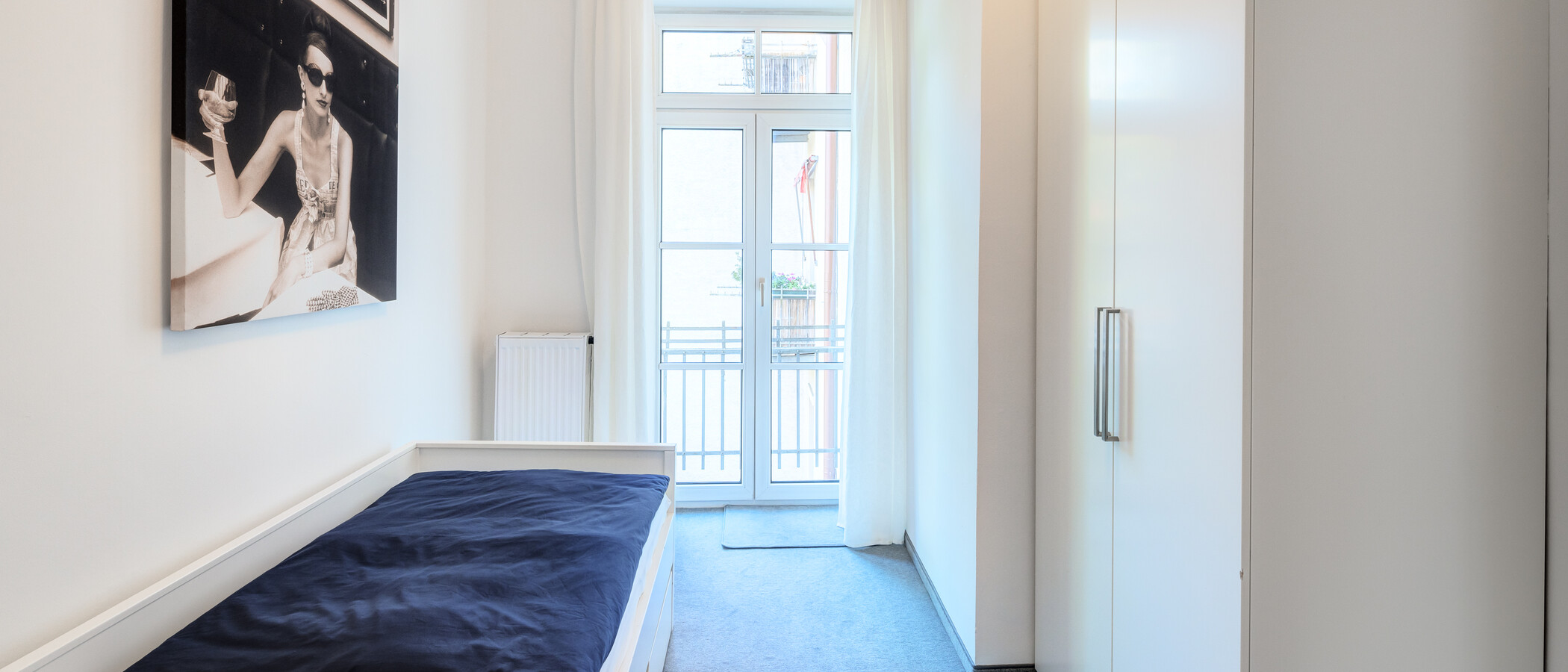Wohnung München Schwabing (rechts der Leopoldstraße) 01 2. Schlafzimmer	 319