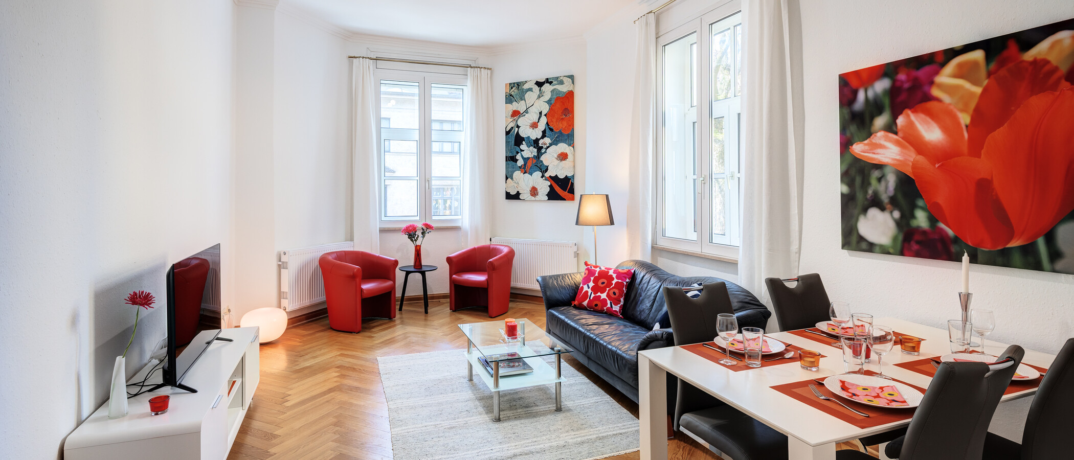Wohnung München Schwabing (rechts der Leopoldstraße) 01 Wohnzimmer 319