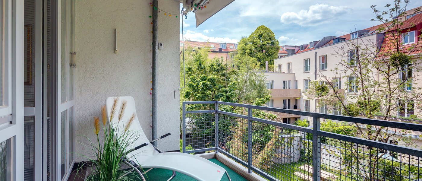 Wohnung München Schwabing-West (rund um den Hohenzollernplatz) 01 Balkon 3242