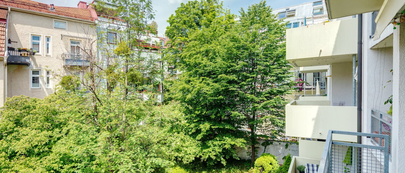 Wohnung München Schwabing-West (rund um den Hohenzollernplatz) 02 Aussicht 3242