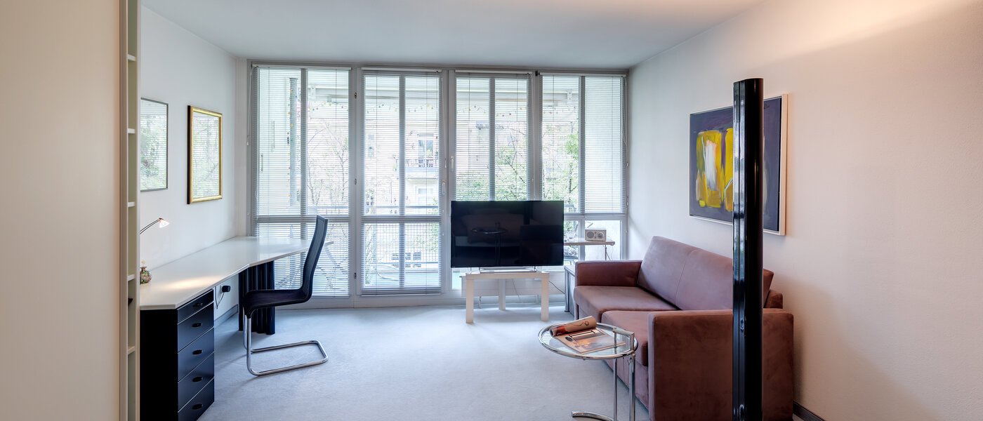 Wohnung München Schwabing-West (rund um den Hohenzollernplatz) 02 Wohnbereich 3242