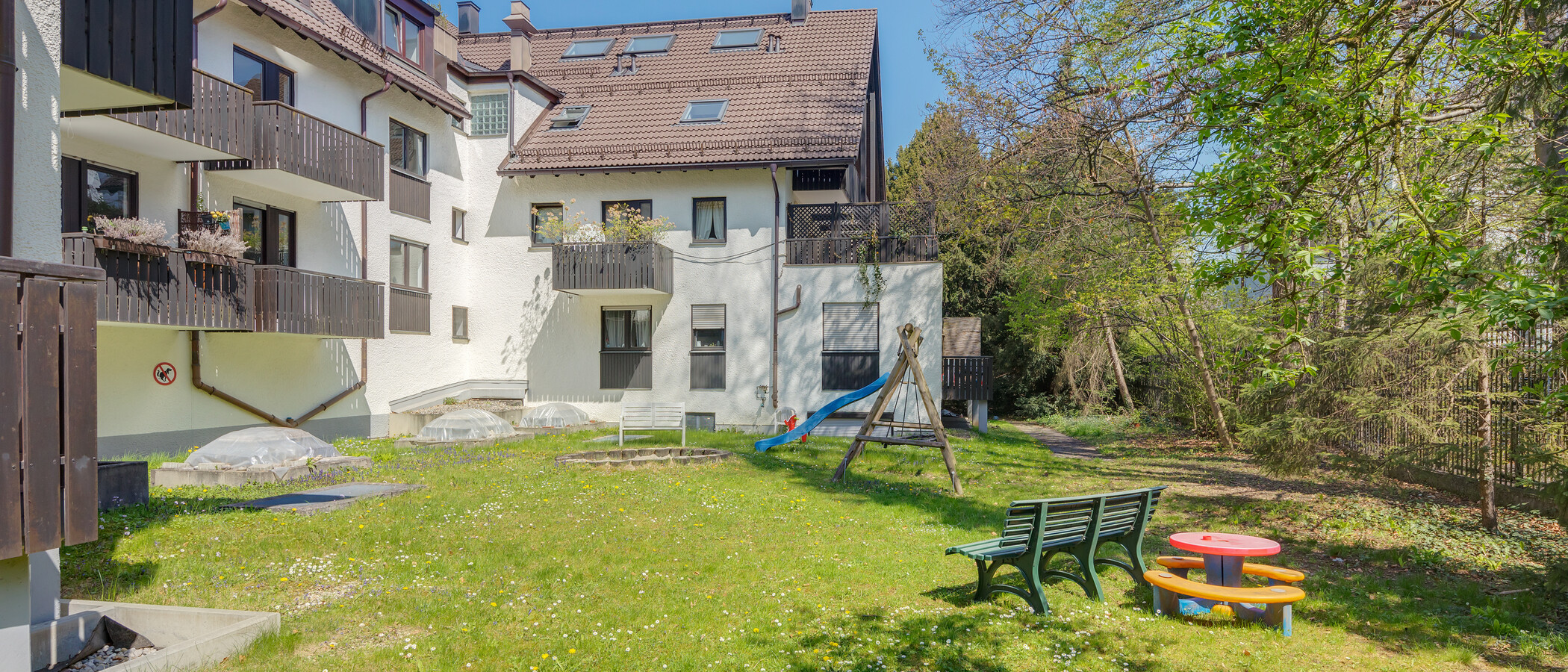Maisonettewohnung München Herzogpark 01 Gemeinschaftsgarten 3249