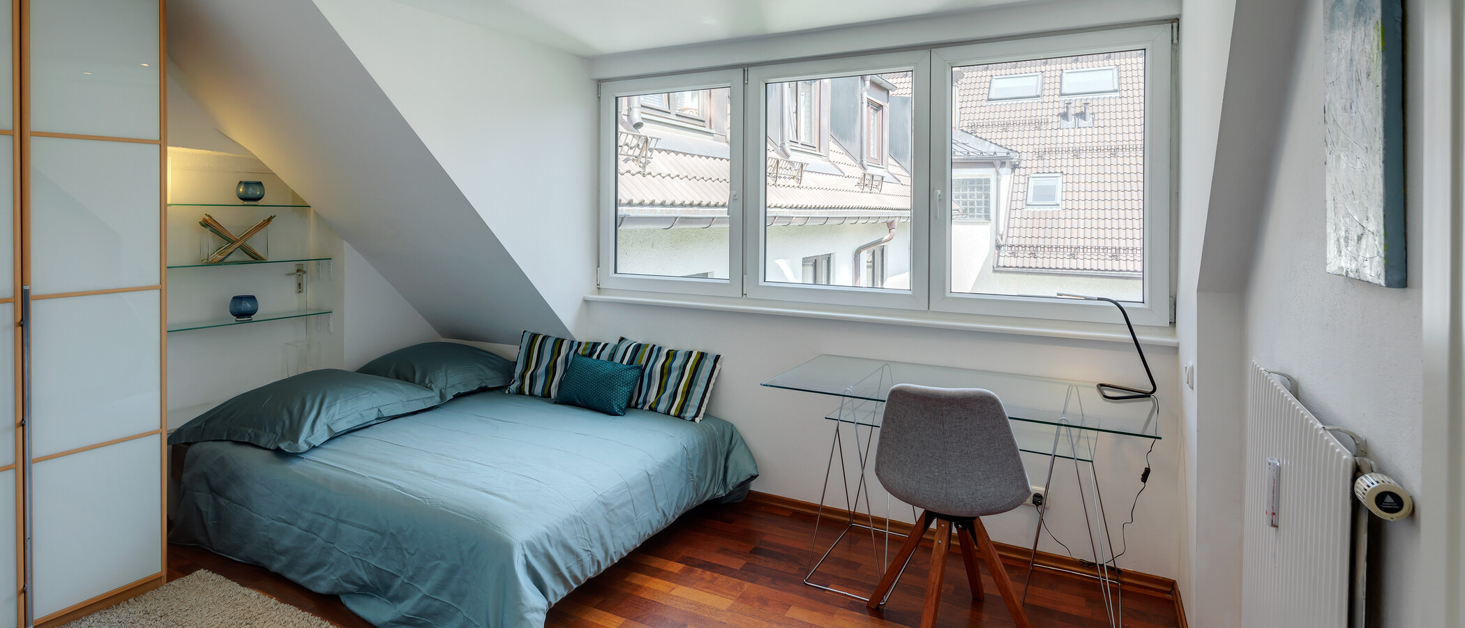 Maisonettewohnung München Herzogpark 01 2. Schlafzimmer	 3249