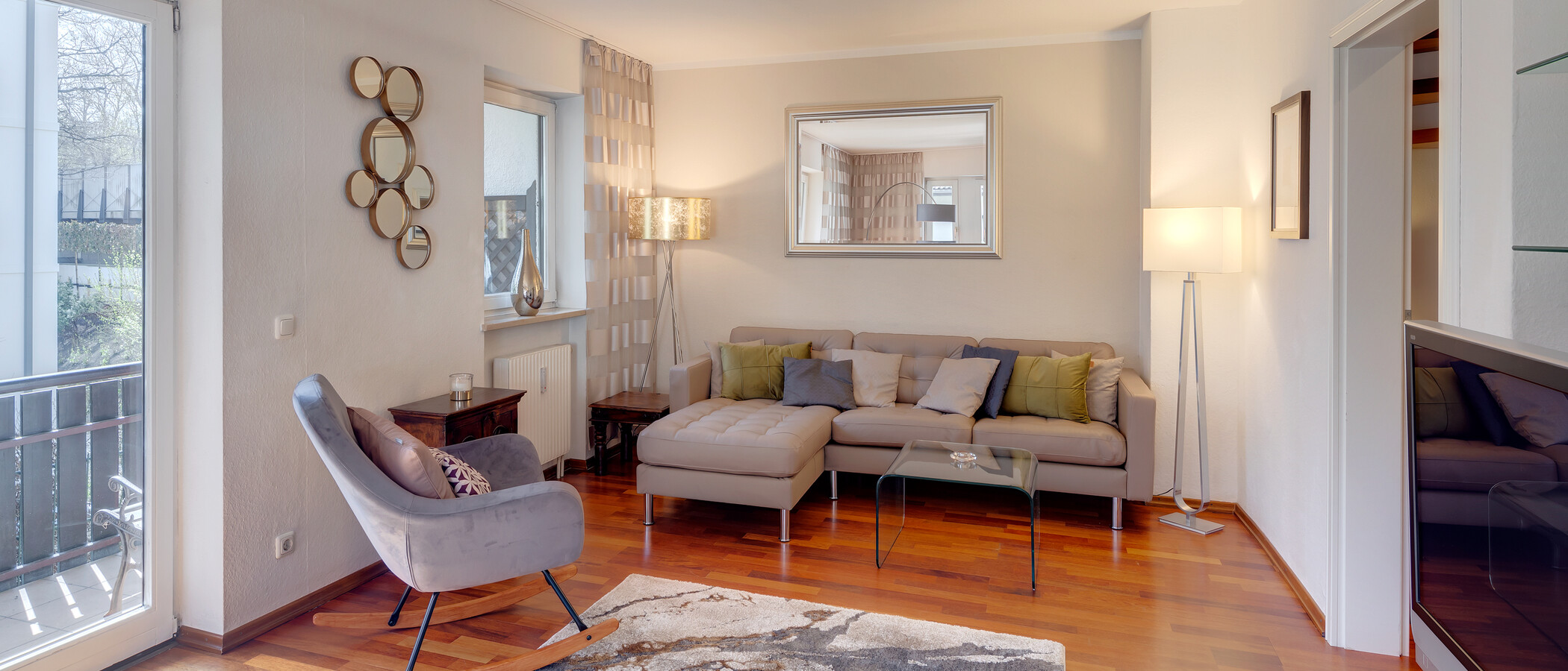 Maisonettewohnung München Herzogpark 01 Wohnbereich 3249