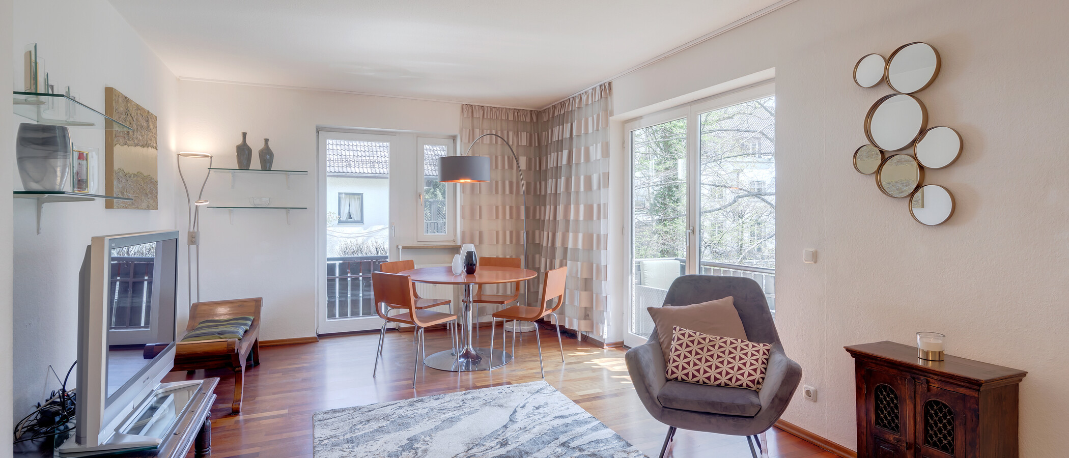 Maisonettewohnung München Herzogpark 04 Wohnbereich 3249