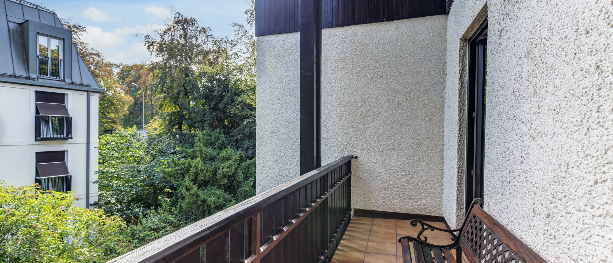 Maisonettewohnung München Herzogpark 02 1. Balkon 3249