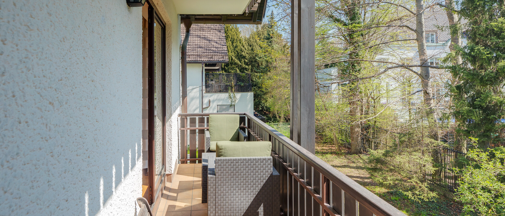 Maisonettewohnung München Herzogpark 01 2. Balkon 3249