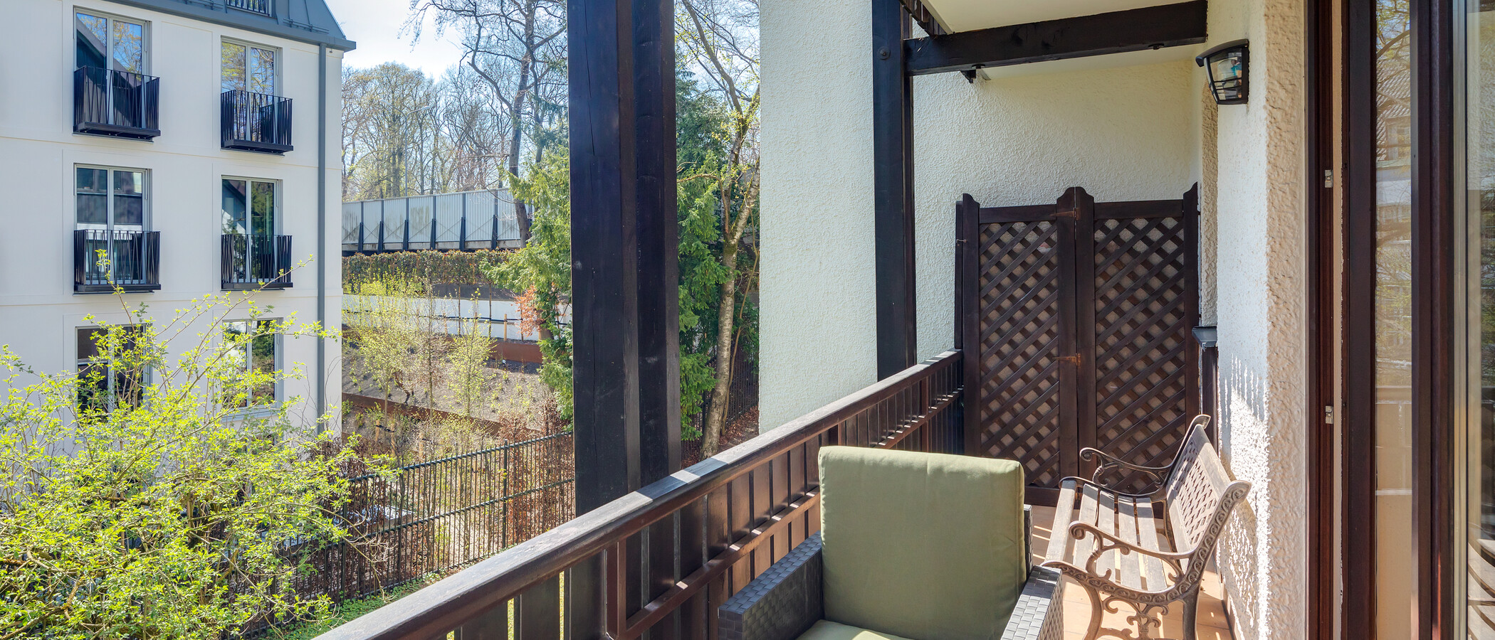 Maisonettewohnung München Herzogpark 02 2. Balkon 3249